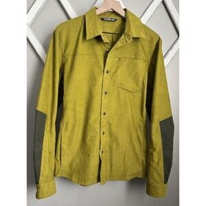 Arc'teryx Merlon Men's M LS Corduroy Shirt Jacket Shacket Casual Outdoor - Olive